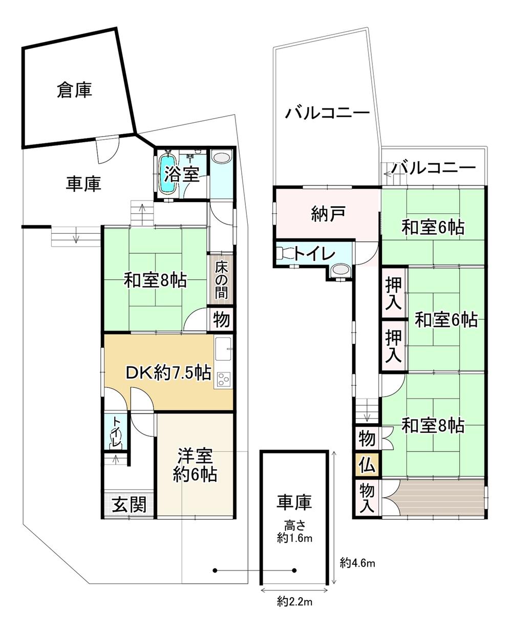 上野芝町８（津久野駅） 750万円