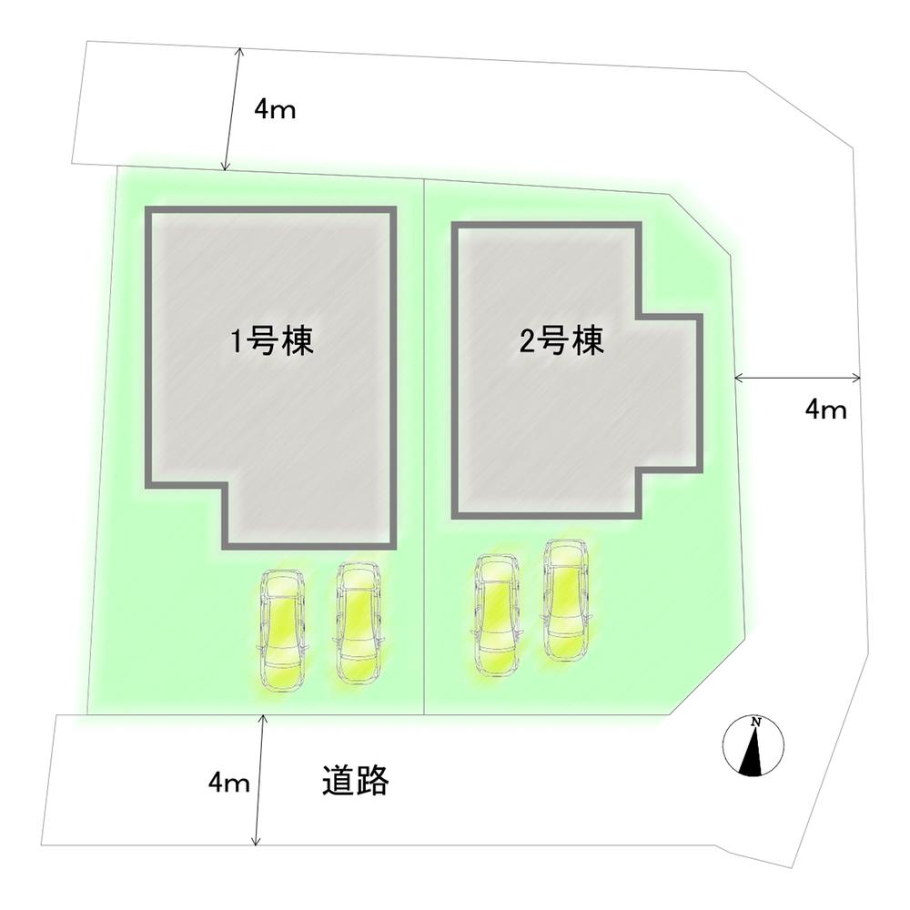 大字菅井小字西ノ辻（木津川台駅） 2980万円・3080万円