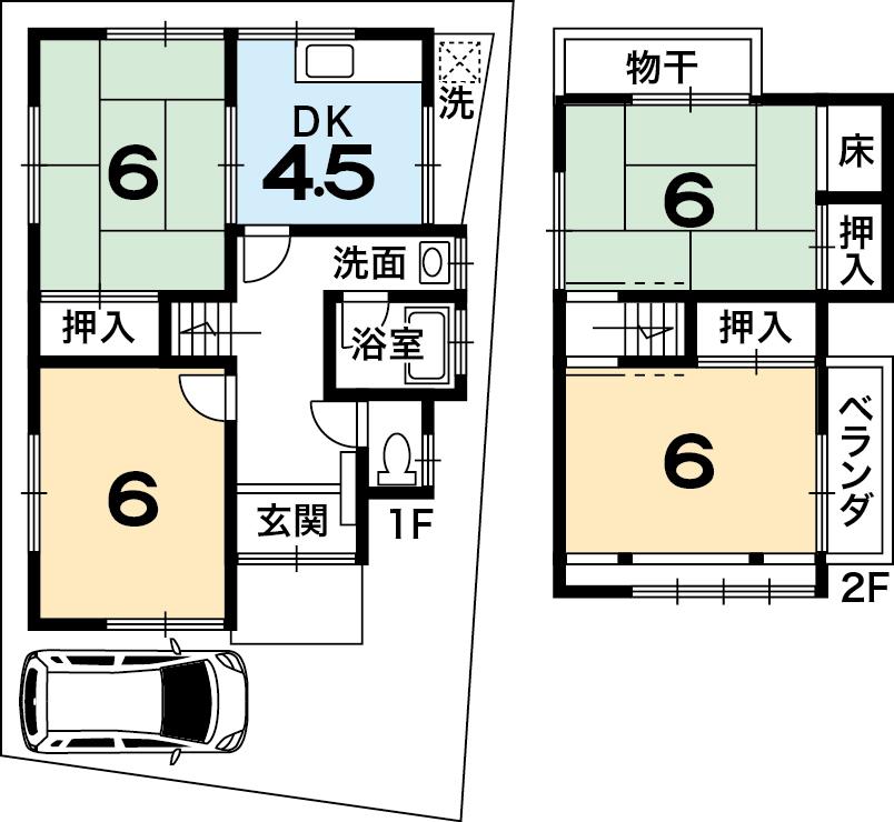 久世南垣内（城陽駅） 1380万円