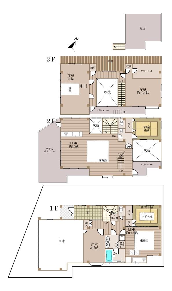 新橋町（門真市駅） 6480万円