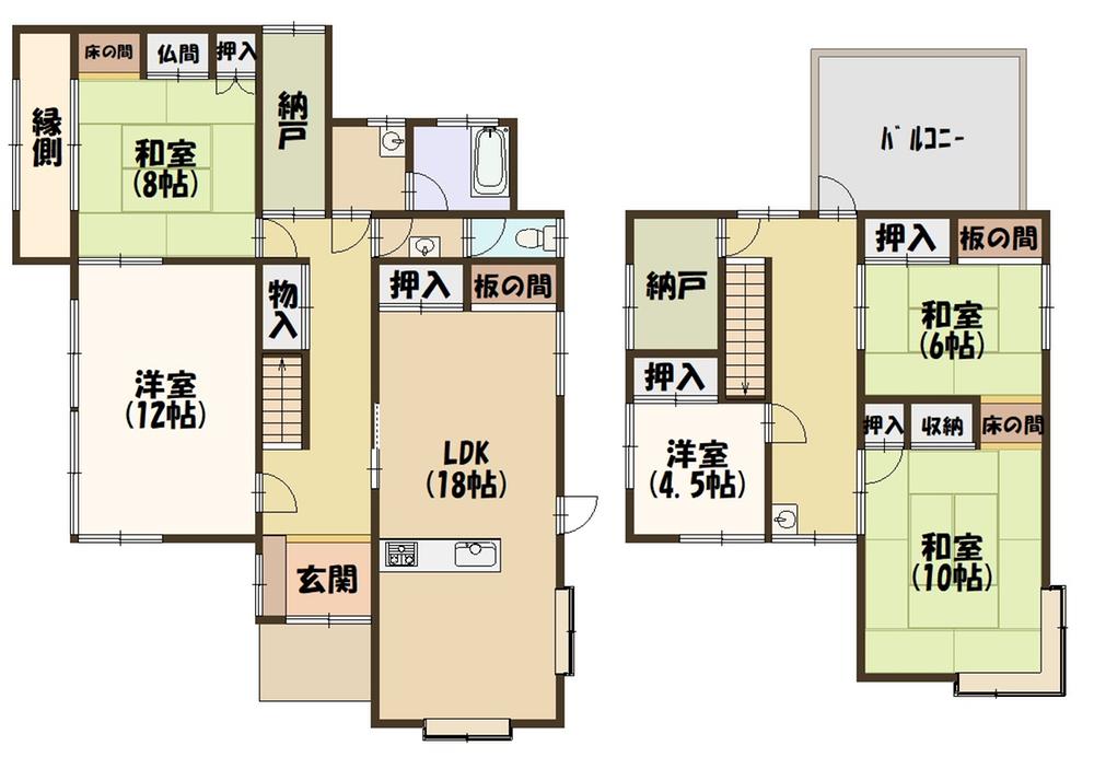 大字大窪（服部川駅） 2980万円