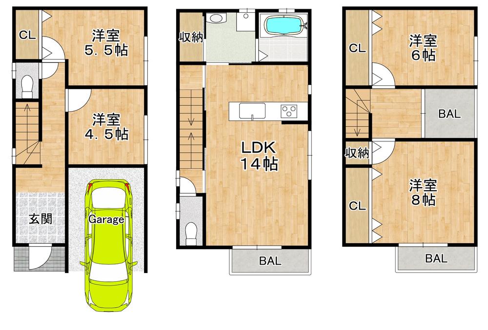 森河内西２（放出駅） 4680万円