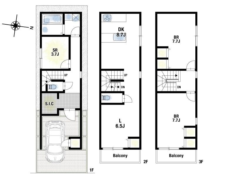 八丁西町（高槻市駅） 3680万円