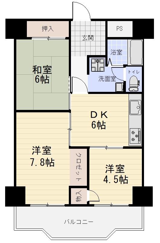 日商岩井朱雀マンション