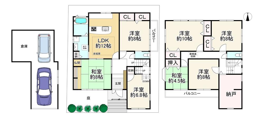 西禁野２（御殿山駅） 4800万円