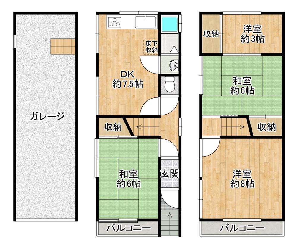 大開３（淀川駅） 2580万円