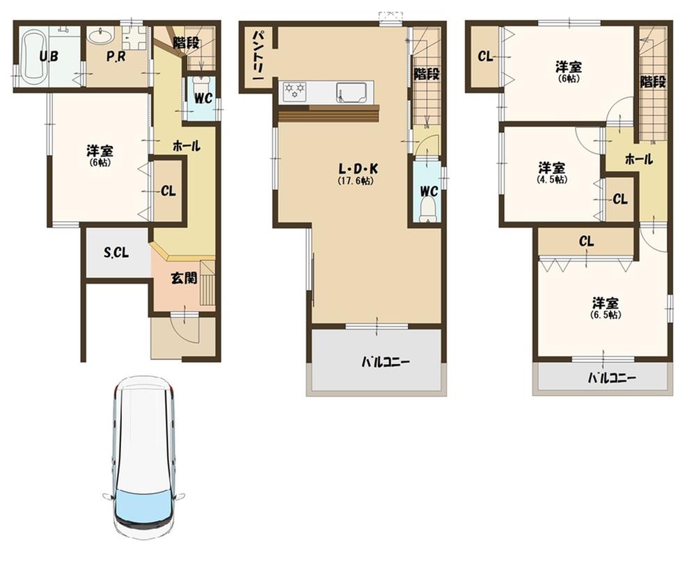 ☆深野北1丁目　新築戸建☆