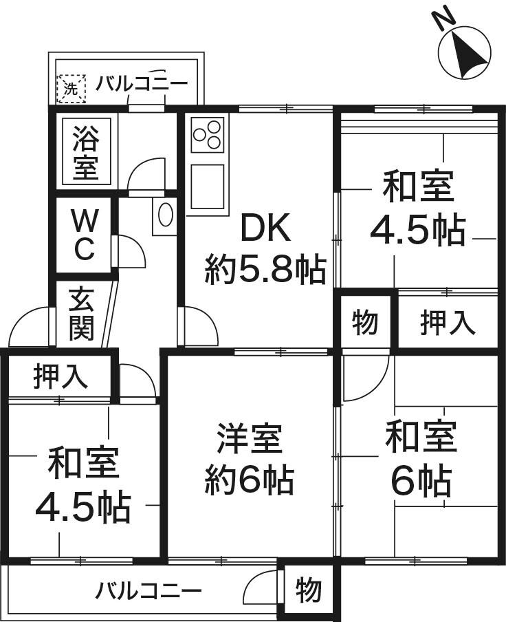 狩口台住宅42号棟