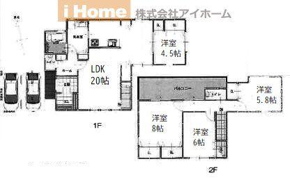 桃山台７（総合運動公園駅） 4980万円