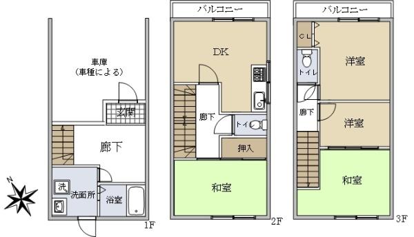 九条南３（九条駅） 3000万円