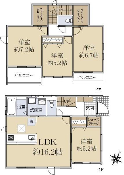 堺市北区百舌鳥陵南町２丁新築戸建２号棟