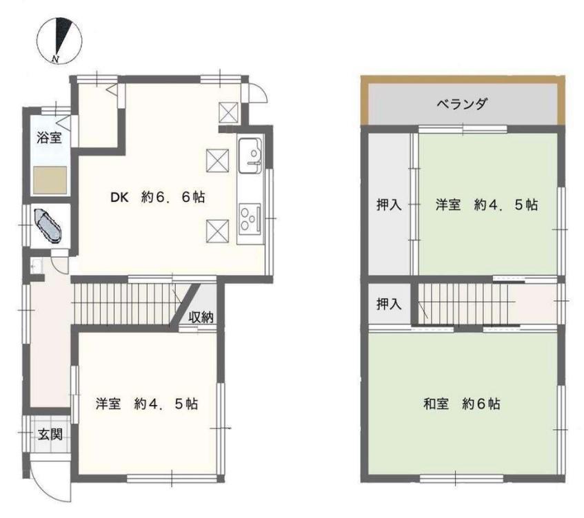 新稲２（箕面駅） 598万円