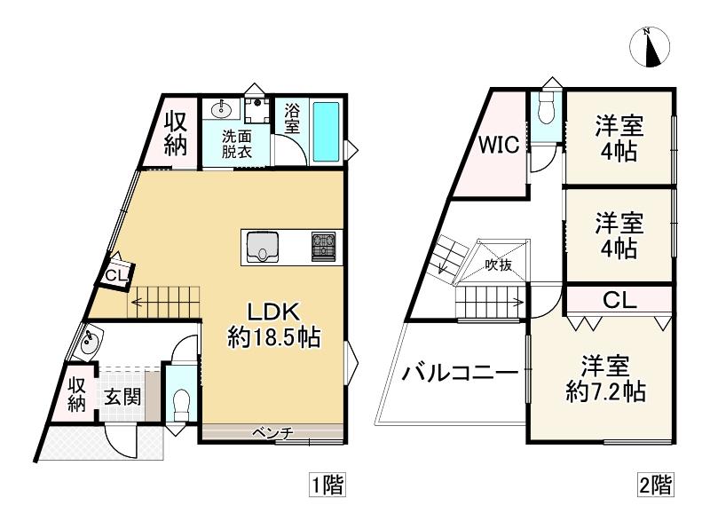 辻町（東生駒駅） 3780万円