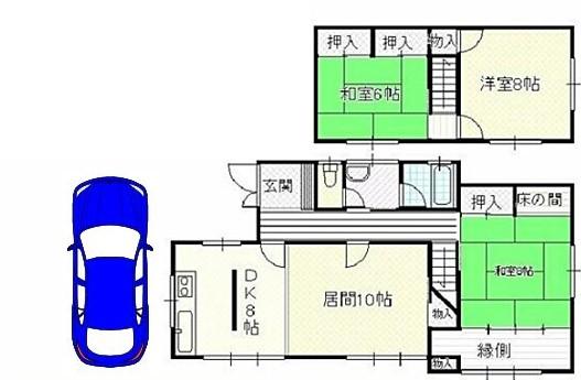 玉瀬字大岩谷 680万円