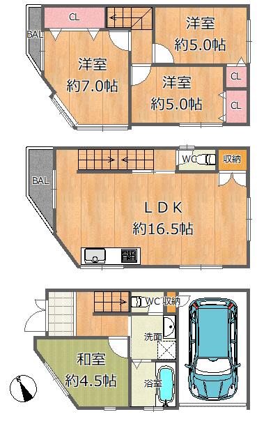 成育４（関目成育駅） 3399万円