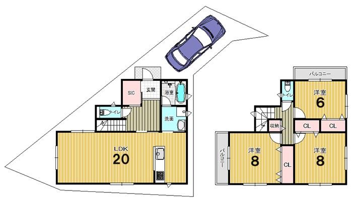 寺戸町辰巳（東向日駅） 2580万円