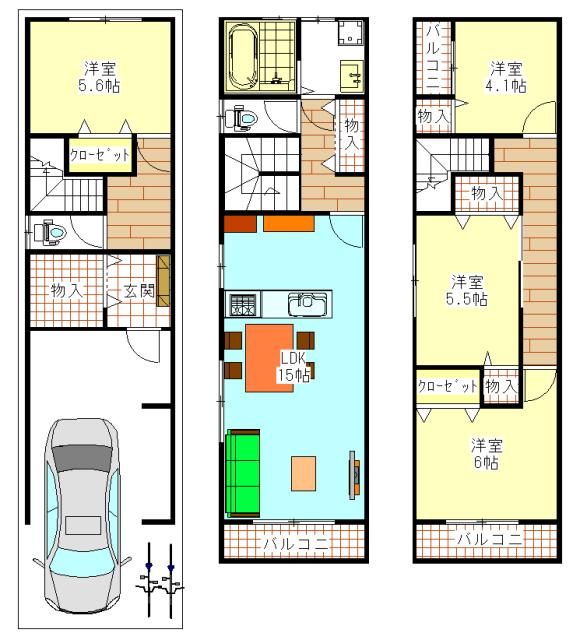 住吉区万代6丁目