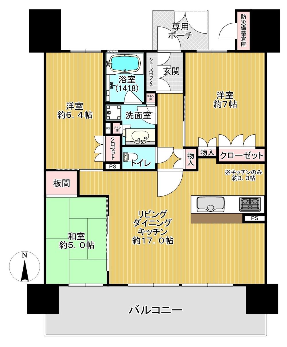 シエリア夕陽丘北山町