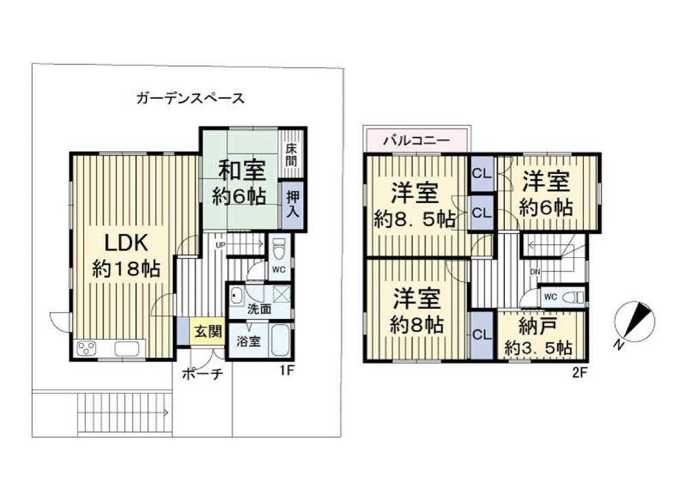 南つつじケ丘桜台１（馬堀駅） 1690万円