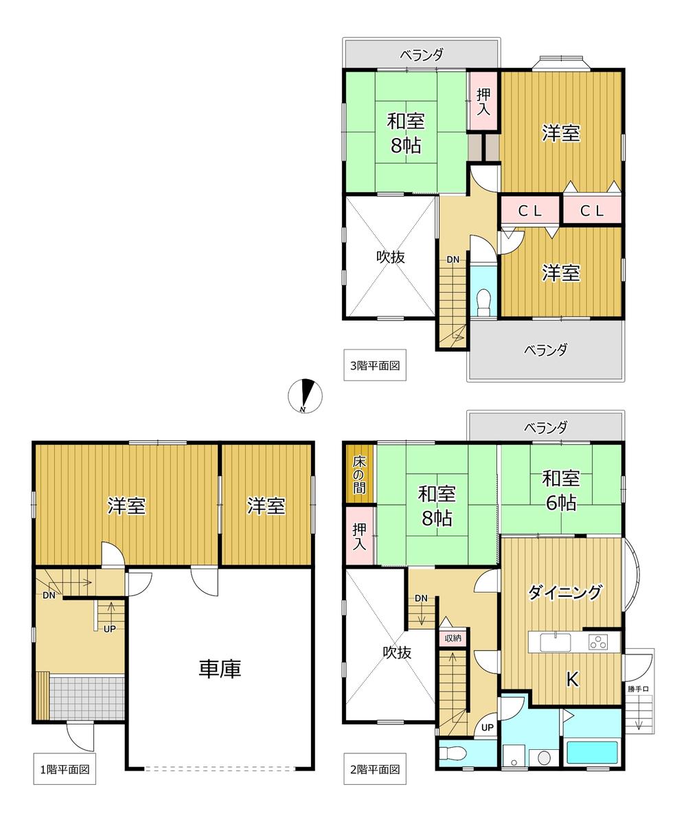 柏原市　大字高井田　一戸建て