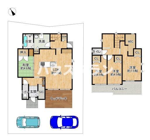 倉治４（津田駅） 3380万円