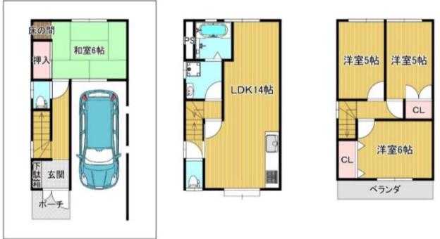 諏訪１（放出駅） 2680万円