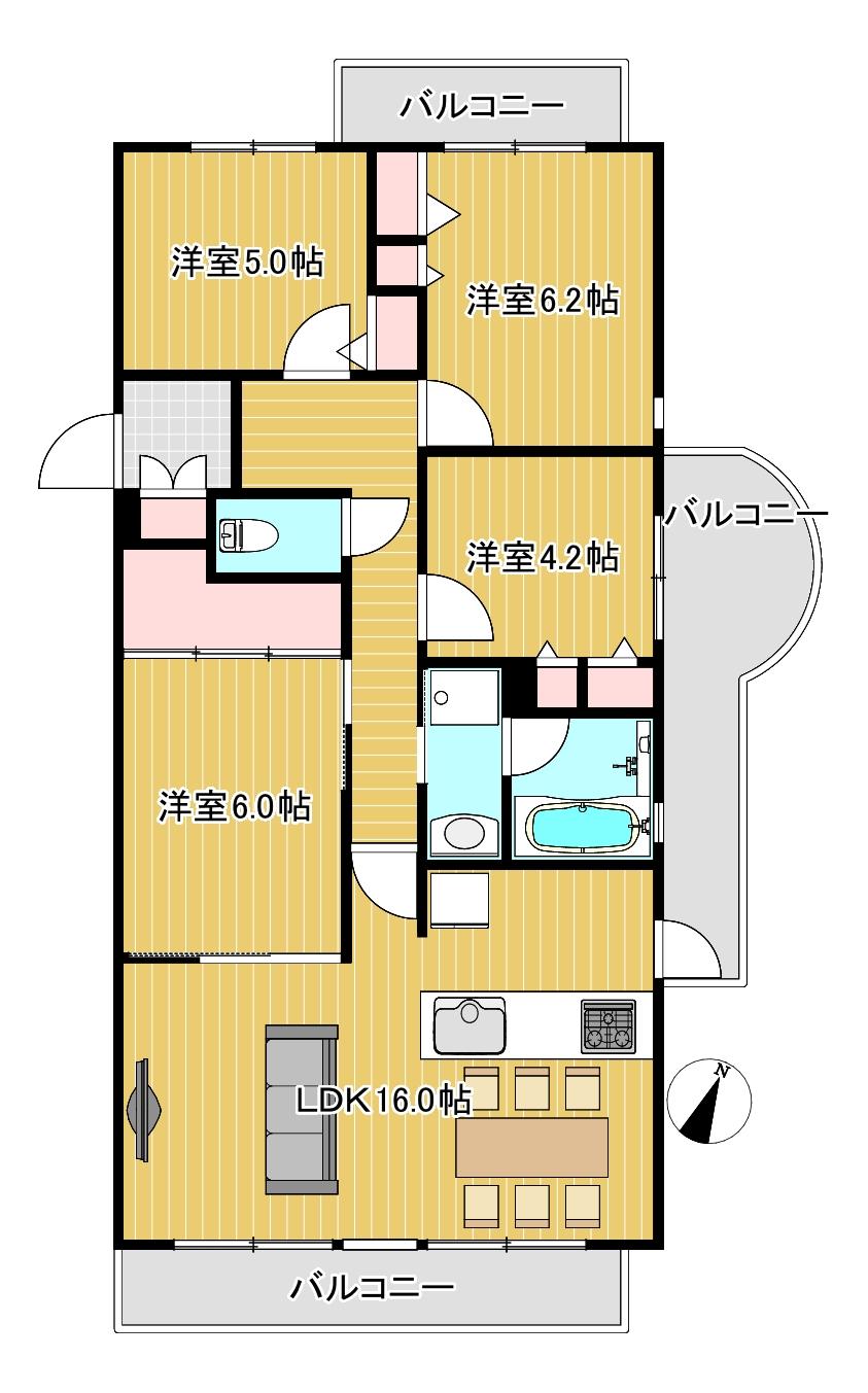 ひらかた北山アミスタ9号棟