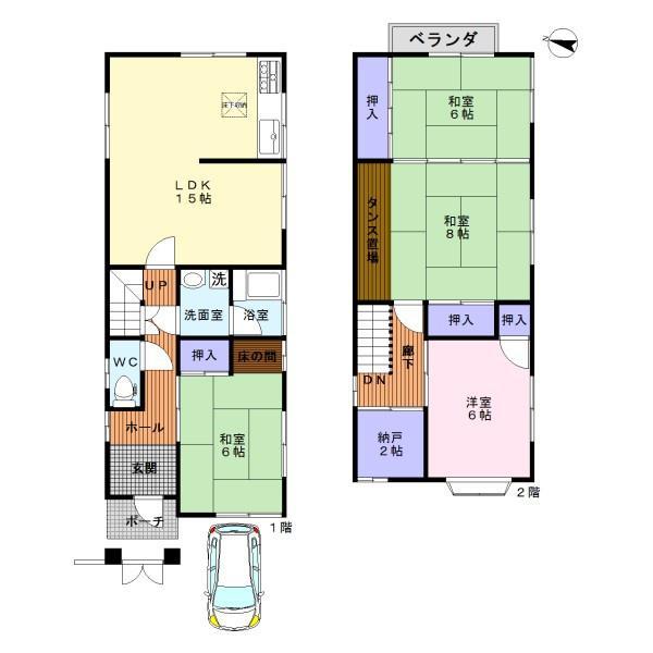 土生町（東岸和田駅） 800万円