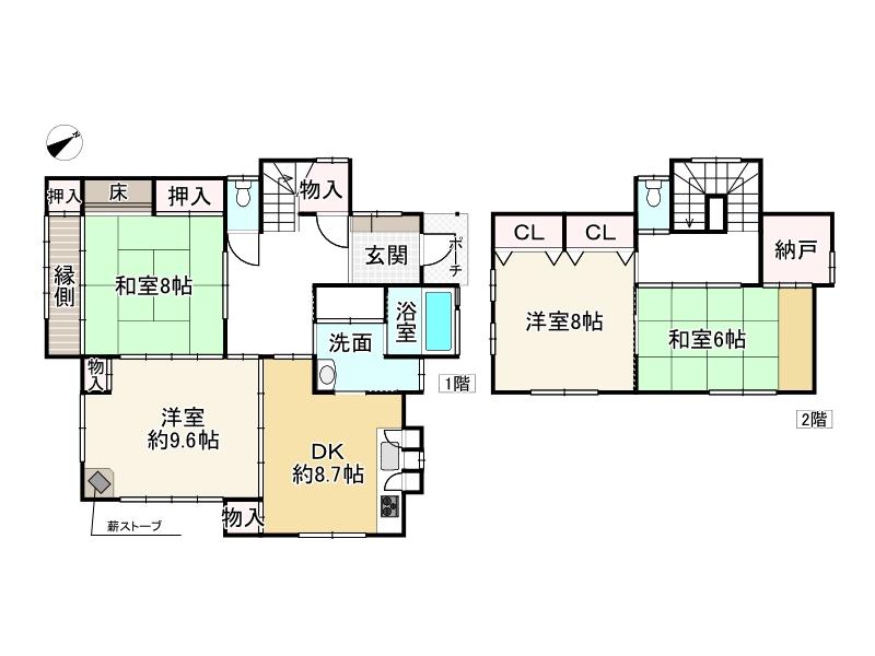 上鴨川（比延駅） 1380万円