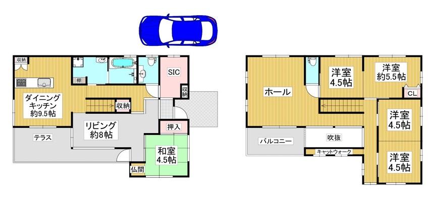 SUUMO】北落合4（名谷駅） 3700万円 | 中古住宅・中古一戸建て