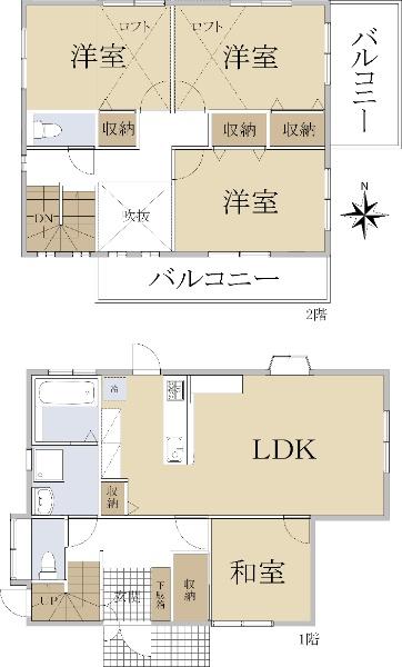 南六条町（二階堂駅） 1900万円