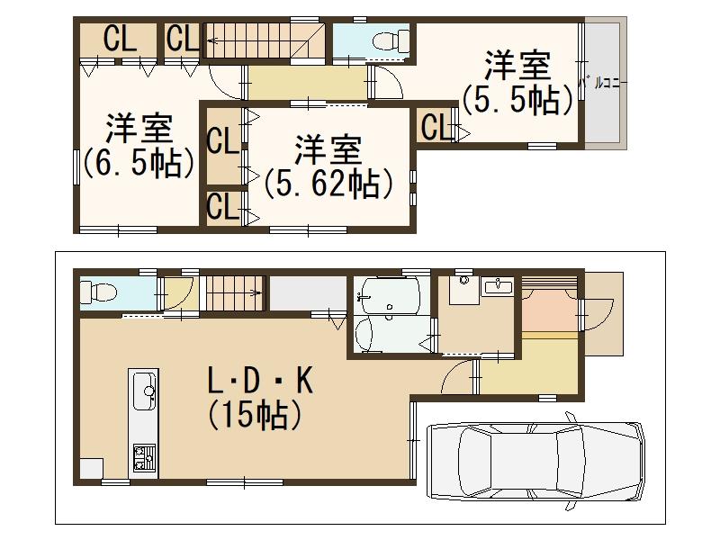 高砂町５（河内花園駅） 2680万円