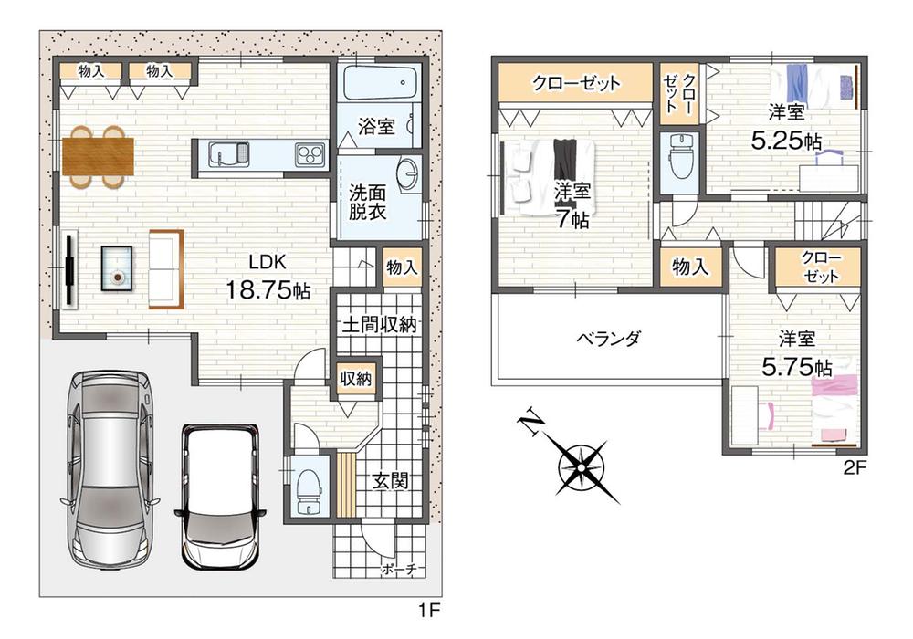 小山７（八尾南駅） 1118万円～1180万円