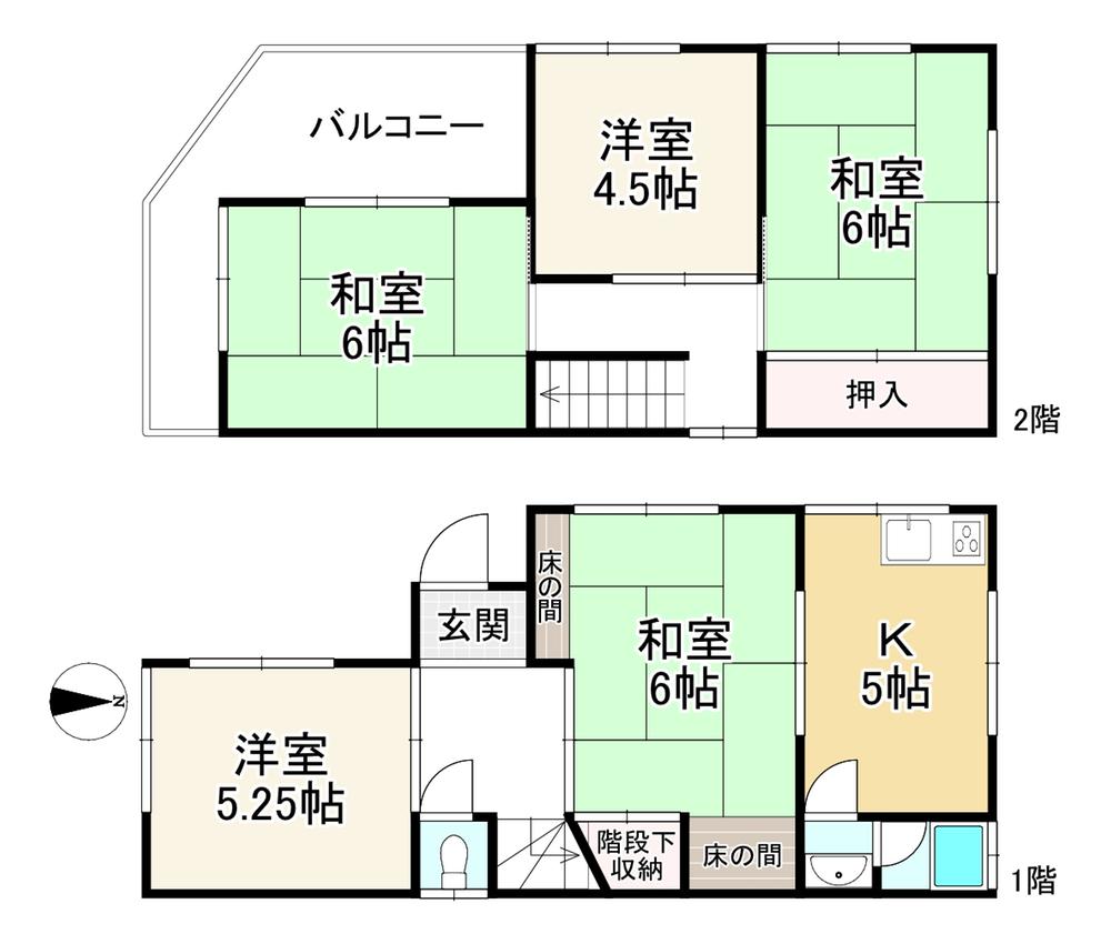 納所岸ノ下（淀駅） 1280万円