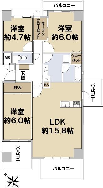 ローレルスクエア木津川台第１期１番館