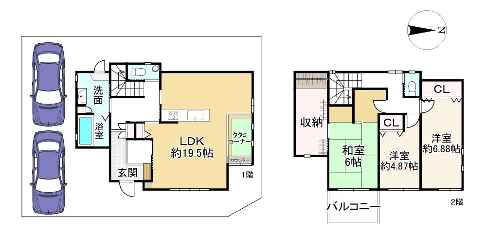 detached 滋賀県彦根市日夏町