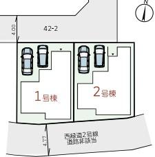 新築一戸建　稲田本町　全2区画