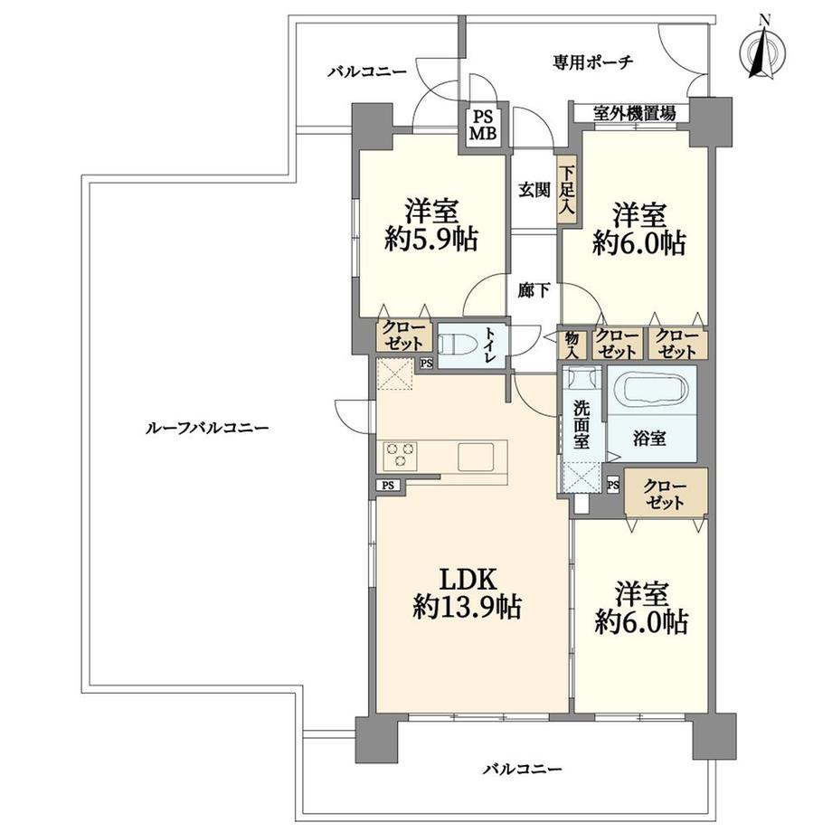 ライオンズマンション住道