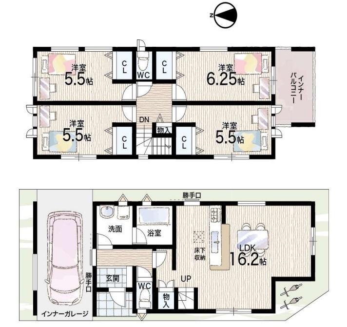 Credle - garden　京都市　山科区　西野大鳥井町　限定１邸