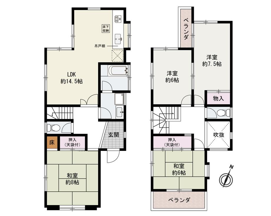 中井町２（忠岡駅） 1780万円