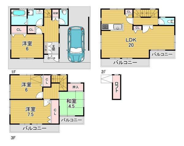 横堤２（横堤駅） 3880万円