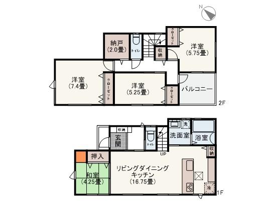 千里山西３（緑地公園駅） 7480万円