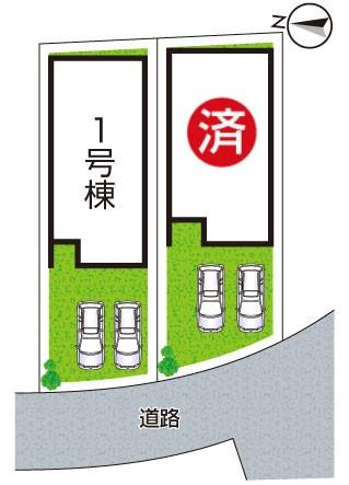 枚方市香里ケ丘6丁目　全2邸　一戸建て第2期