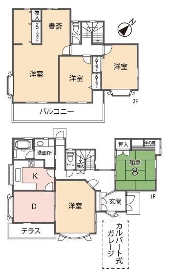 相楽台７（高の原駅） 3280万円