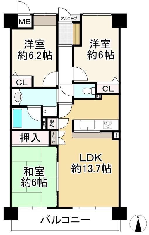 藤和シティーホームズ枚方牧野