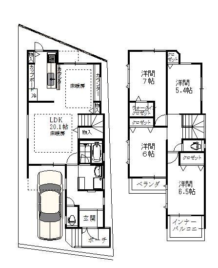 刀根山２（柴原阪大前駅） 5480万円