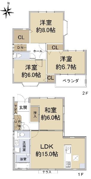 野上１（逆瀬川駅） 4380万円