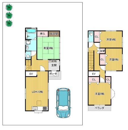 花屋敷山手町（川西能勢口駅） 3180万円