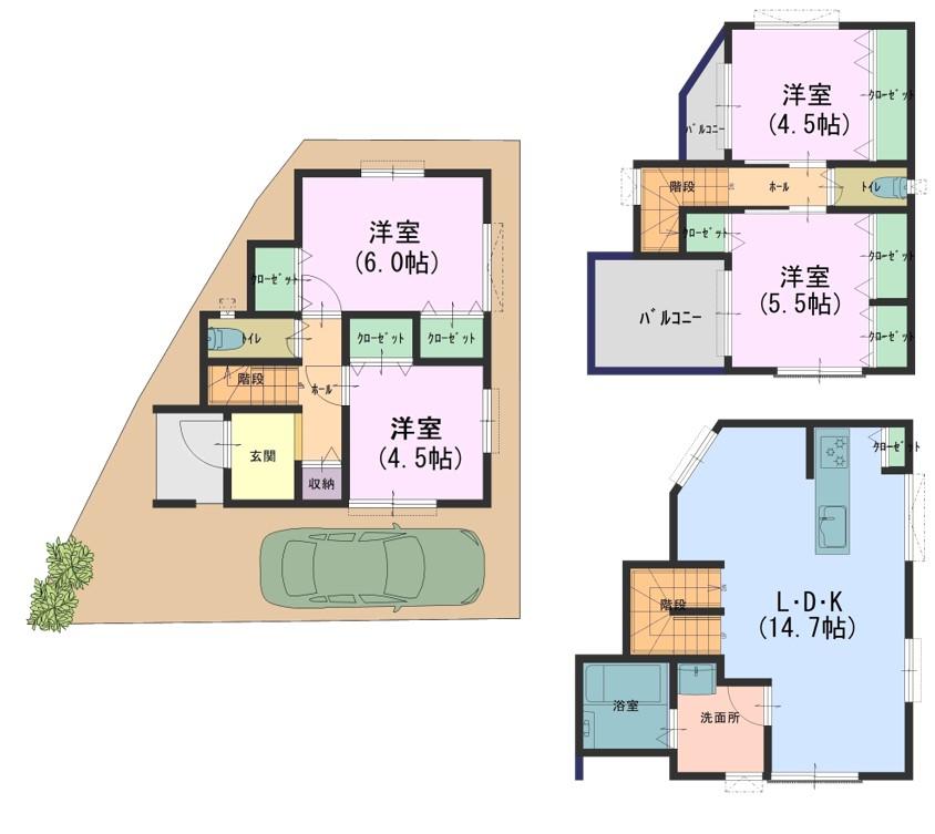 藤が丘町（吹田駅） 3980万円