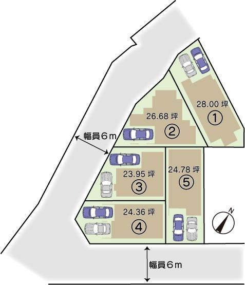 ドリームタウン大枝東長町（5区画）